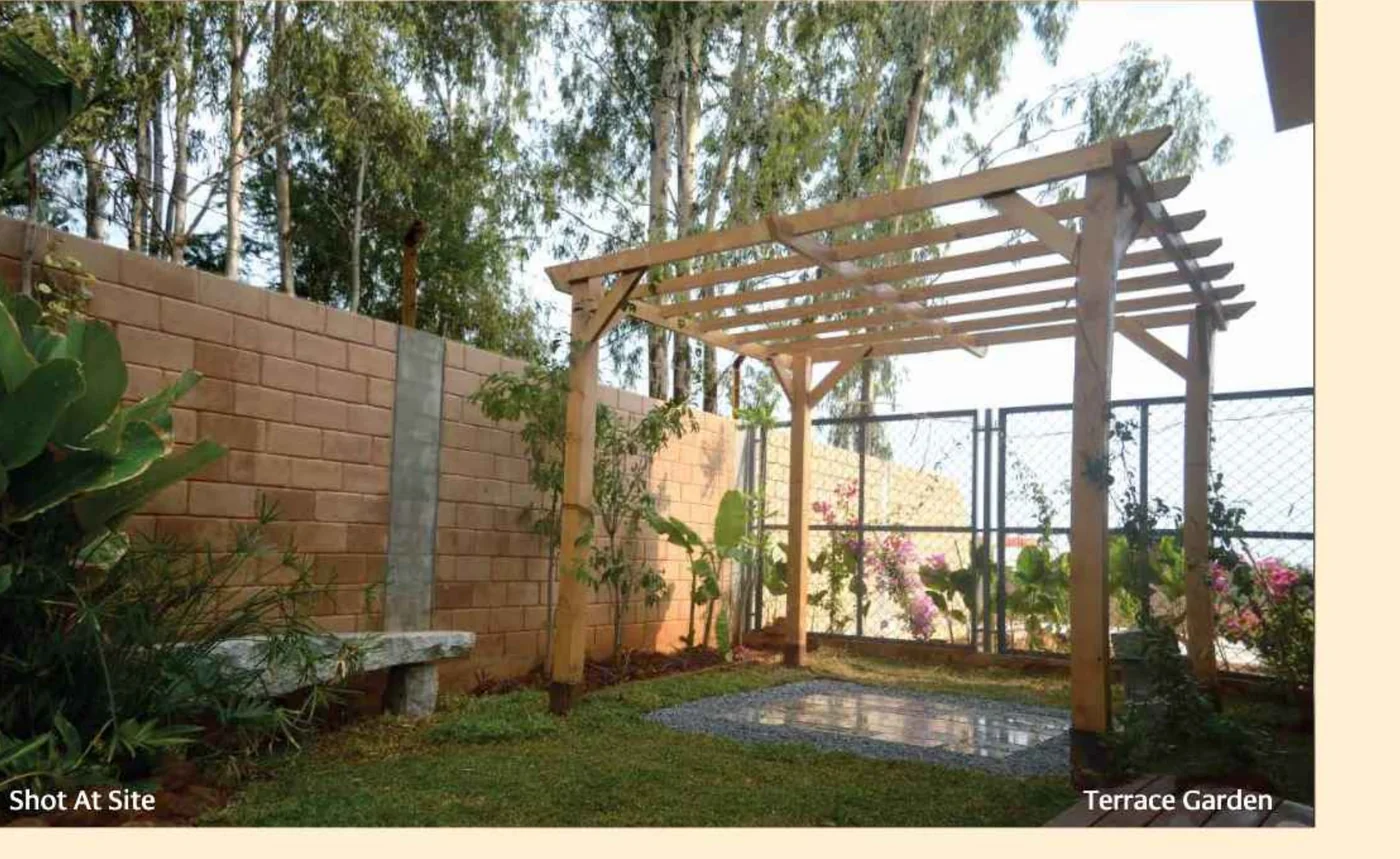 Gravity Smera Gardens private 400 sq.ft. backyard garden at ground level Gravity Smera Gardens private 400 sq.ft. backyard garden at ground level